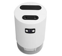 Jectse Ventilateur D'humidificateur D'air de Couleur Portable Portable avec un écran Numérique, une Batterie Durable pour L'utilisation du Bureau à Domicile, White ABS Matériau