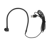 Jectse Webcam Centrale USB, Webcam à écran Central à Mise au Point Fixe 5MP 1080P avec Microphone intégré, Caméra D'ordinateur USB Plug and Play pour Oculaire pour PC Portable pour