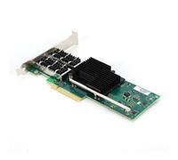 Jectse XL710-QDA2 40GBE Carte D'adaptateur Ethernet Double Port pour Serveur Gigabit PCI-E X8, Puce d'origine, Technologie de Négation Automatique, adapté aux Ordinateurs de Bureau/Industriels