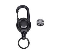Jectse Zinger Rétracteur, Extension de 60 Cm de Longe Rétractable Anti-Perte à Dégagement Rapide pour Appareil Photo Numérique