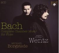 JED WENTZ - BACH: COMPLETE FLUTE SONATAS 2 CD NEUF BACH,JOHANN SEBASTIAN