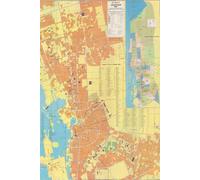 Jeddah Saudi Arabia Map Journal: Vintage Map Notebook