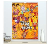 Jeder Stern ein Zeichen (hochwertiger Premium Wandkalender 2026 DIN A2 hoch), Kunstdruck in Hochglanz: Jeder hat und ist ein Sternzeichen. Dem einen ... Pop Art Sternchen kommt man nicht vorbei.
