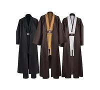 Jedi costume Anakin Costume Adult Men Tunic Hooded Robe Outfits Halloween Cosplay Uniform