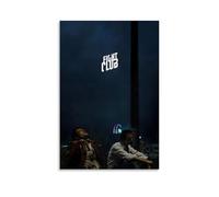 JEDSLLA Fight Club Poster du film classique - Impression sur toile esthétique - Décoration murale moderne pour chambre à coucher, salon - 50 x 75 cm - Style sans cadre