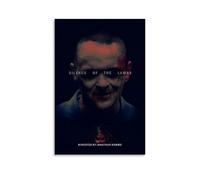 JEDSLLA Impression sur toile du film Le silence des agneaux - Impression sur toile - Décoration murale moderne pour chambre à coucher, salon - 20 x 30 cm - Style sans cadre