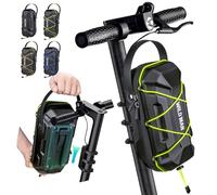 Jeebel 2/3L Scooter Sac Étanche - Sacoche de Guidon avec Support Surdimensionné Fixation Rapide & Cordon Élastique Multicolore - Sac Avant pour Scooter Électrique Xiaomi Mijia Sedway Ninebot (3L)