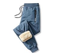 Jeeeun 2027 New Unisex Thermal Fleece Lined Waterproof Pants