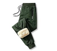 Jeeeun 2027 New Unisex Thermal Fleece Lined Waterproof Pants