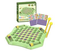 Jeeeun 54pcs Flipfun Flip-Match Board Game for Kids, Flip Chess Memory Game with Cartoon Patterns, Educational Logic Training Toy for Family Interactive Fun (Animals)