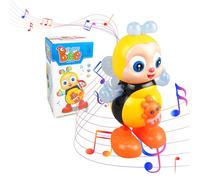 Jeeeun Abejita Chiquitita, Dancing Bee with Music & LED Lights, Interactive Walking Bee with Twisting Body & Moving Eyes