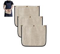 Jeeeun Apron with Towel Attached - Apron with Pockets for Women and Men Cross Back Design with Towel Huge Pockets Galore (3Pcs)