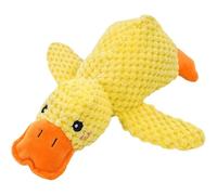 Jeeeun Calming Duck Toy for Dogs, Dog Toys for Aggressive Chewers, Filling Cotton Toy, Safe to Chew, Cute Shape, with a Sense of Companionship (Large)