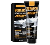 Jeeeun Car Scratch Remover Wax, Premium Polishing Compound, Universal Paint Restoration for Vehicles, Deep Scratch Repair, 60ML with Sponge, Restore Gloss & Enhance Surface Shine (1Pack)