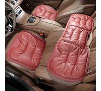 Jeeeun Car Seat Cushion for Driving, 3D Air Mesh Breathable, Non-Slip Bottom, Universal Fit for Car Truck Office Home (3pcs Volcano Red)