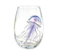 Jeeeun ctopus Glassware, Artisanal Blue Ringed Octopus Glassware for Coastal Home Decor Ocean Lovers (#27)