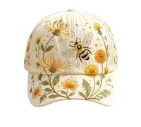 Jeeeun Garden Morning Botanical Hat for Women Adjustable Breathable Cottagecore Baseball Cap Gift for Gardeners (#A)