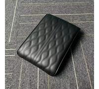 Jeeeun Memory Cotton Car Armrest Box Pad, Car Armrest Cushion, Leather Waterproof Vehicle Armrests Box Pad, Universal for SUV Truck RV and More (Black,S)