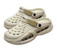 Jeeeun Men's Garden Clogs, Waterproof EVA Summer Shoes with Arch Support (Green,10.5-11 Women/9-9.5 Men)