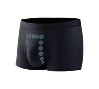 Jeeeun New Mens Magnetic Therapy Underwear (Black*1,2XL)