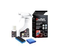 Jeeeun Ogas Headlight Restoration, Car Headlamp Cleaner & Polish for Yellowing, Oxidation, UV Protection, Glossy Finish (1 Set)