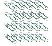 Jeeeun Paperclip Pen Holder, Heart Pen Clip Metal Pencil Clips, Multifunctional Carbon Steel Paperclip for Book,Office (Colorful,20 Pcs)