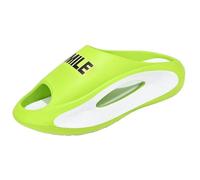 Jeeeun Pillow Slippers for Women And Men, Thick Sole Non-Slip Lightweight Shower Shoes (Green,42)
