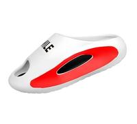 Jeeeun Pillow Slippers for Women And Men, Thick Sole Non-Slip Lightweight Shower Shoes (White,44)