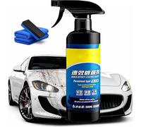 Jeeeun Quick Effect Ceramic Coating Spray - Nano Protection for Car Paint & Glass, Instant Shine & Scratch Repair, Hydrophobic Layer | Waterless Wash | Long-Lasting Protection (Set E)