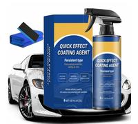 Jeeeun Quick Effect Ceramic Coating Spray - Nano Protection for Car Paint & Glass, Instant Shine & Scratch Repair, Hydrophobic Layer | Waterless Wash | Long-Lasting Protection (Set D)