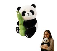 Jeeeun The Pandy - Emotional Healing on Demand, Ultra-Soft Realistic Panda Plush, Hug-Like Plush Toy with Comforting Weight & Washable Design (D)