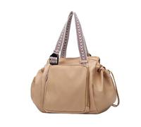 Jeeeun Transformable Cradle Diaper Bag, Versatile Large Capacity Handbag, Lightweight Fold-out Cradle for Travel (Khaki)