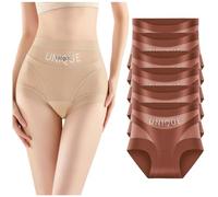 Jeeeun Unique Underwear Tummy Control, High-Waist Seamless Shaping Panties for Women, Smooths Waist Under Dresses Or Pants