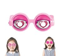 Jeeeun Winking Glasses - Funny Blinking Glasses, Funny Sunglasses for Adults - The Ultimate Party Selfie Accessory (Pink)