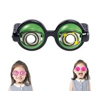 Jeeeun Winking Glasses - Funny Blinking Glasses, Funny Sunglasses for Adults - The Ultimate Party Selfie Accessory (Green)