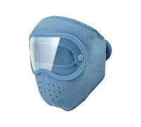 Jeeeun Winter Warm Fleece Windproof High-Definition Goggles for Men & Women (Blue)
