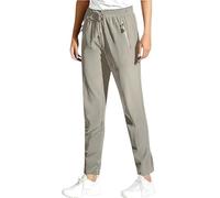 Jeeeun Women Over 50 Stretch Active Pants, Thickened Quick Drying Comfort Casual Pants for Travel Yoga Daily Wear (Khaki-Straight,3TG)