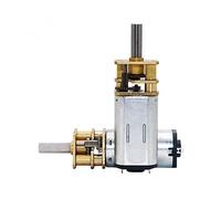JEEFUSE Micro Moteur à Engrenages en métal DC 12V N20 avec Roue dentée 78/100/200/300/600/1000 TR/Min réducteur de boîte de Vitesses Moteur électrique (Size : 2PCS, Color : 78 RPM)