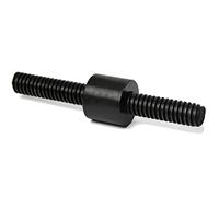 JEEIJ 1pcs 45# Vis Trapézoïdale Orthodontique/Inversé T10 12 14 16 18 20 22 24 25 28 30 36 38 L1000MM T Vis De Type avec Écrou, Accessoires D'imprimante 3D (Size : T10*2)