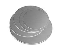 JEEIJ Plaque Ronde en Acier Inoxydable, Diamètre 40 Mm 42 Mm 45 Mm 48 Mm Disque Circulaire, Épaisseur 1,1 Mm 1,3 Mm 1,8 Mm 2,7 Mm Disque Rond (Size : 45mmx2.7mm(3pcs))