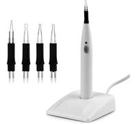 JeeKoudy Gutta Percha Point Cutter avec 4 Pointes, Gutta Endo Portable avec Stylo Chauffé Coupe de Remplissage Guta Percha Coupe de Dents Blanchiment Outils de Rupture Dissous