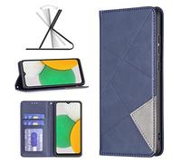 Jeelar ESONG Coque pour Google Pixel 7 Pro Housse,Etui en Cuir PU Portefeuille Flip Housse Protection Pochette Etui,Anti-Choc Case Cover avec[Fentes de Cartes/Support/Fermeture Magnétique]-Bleu