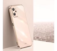 Jeelar ESONG Coque pour Oppo A96 4G Étui,Ultra Fine Antichoc Protecteur Housse,Silicone Souple TPU Etui,Protection Camera,Bumper Case Cover pour Femme-Rose