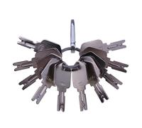 Jeenda (10) Cle de chariot elevateur pour Clark Yale Hyster Komatsu Gradall Gehl Crown New Holland Caterpillar Jlg Daewoo & More 166 6T-2663 1430