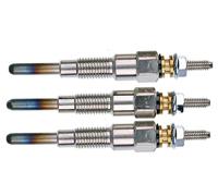 JEENDA Lot de 3 bougies de préchauffage 16851-65510 16851-65512 compatibles avec Kubota D722 D902 D905 D1005 D1105 V1505 V1305 Z482 RTV900 RTV1100 Tracteur B1700 00D B1 Tondeuse 700E ZD326 ZD331