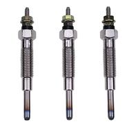 JEENDA Lot de 3 bougies de préchauffage 30666-57301 30666-57302 compatibles avec Mitsubishi K2B K2C K3A K3B K3C K3D K3E K3F K3H K3M