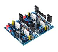 Jeenuuder 1 Paire de Carte Amplificateur de Puissance 100Wx2 Amplificateur IRF240 FET Classe Une Amplificateur de Puissance Carte Audio Ampli pour Le Son à
