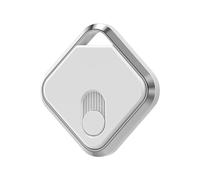 Jeenuuder 1 PCS Longue Distance Smart Tag GPS Tracker Keys Finder Plastique + Métal pour Air Tag Fonctionne avec iOS Find My (A)