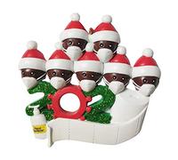 Jeenuuder 2020 Noël Vacances Fête Décoration Cadeau Arbre de Noël Ornement Personnalisé Famille Ornement Spécial Souvenir F