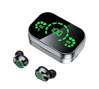 Jeenuuder 5.3 Bluetooth éCouteurs sans Casque 9D StéRéO Sport éTanche éCouteurs Casques BoîTe de Charge avec Microphone